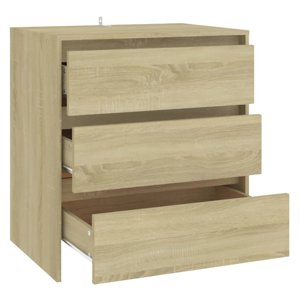 Buffet Chêne sonoma 70x41x75 cm Bois d'ingénierie - XIOS