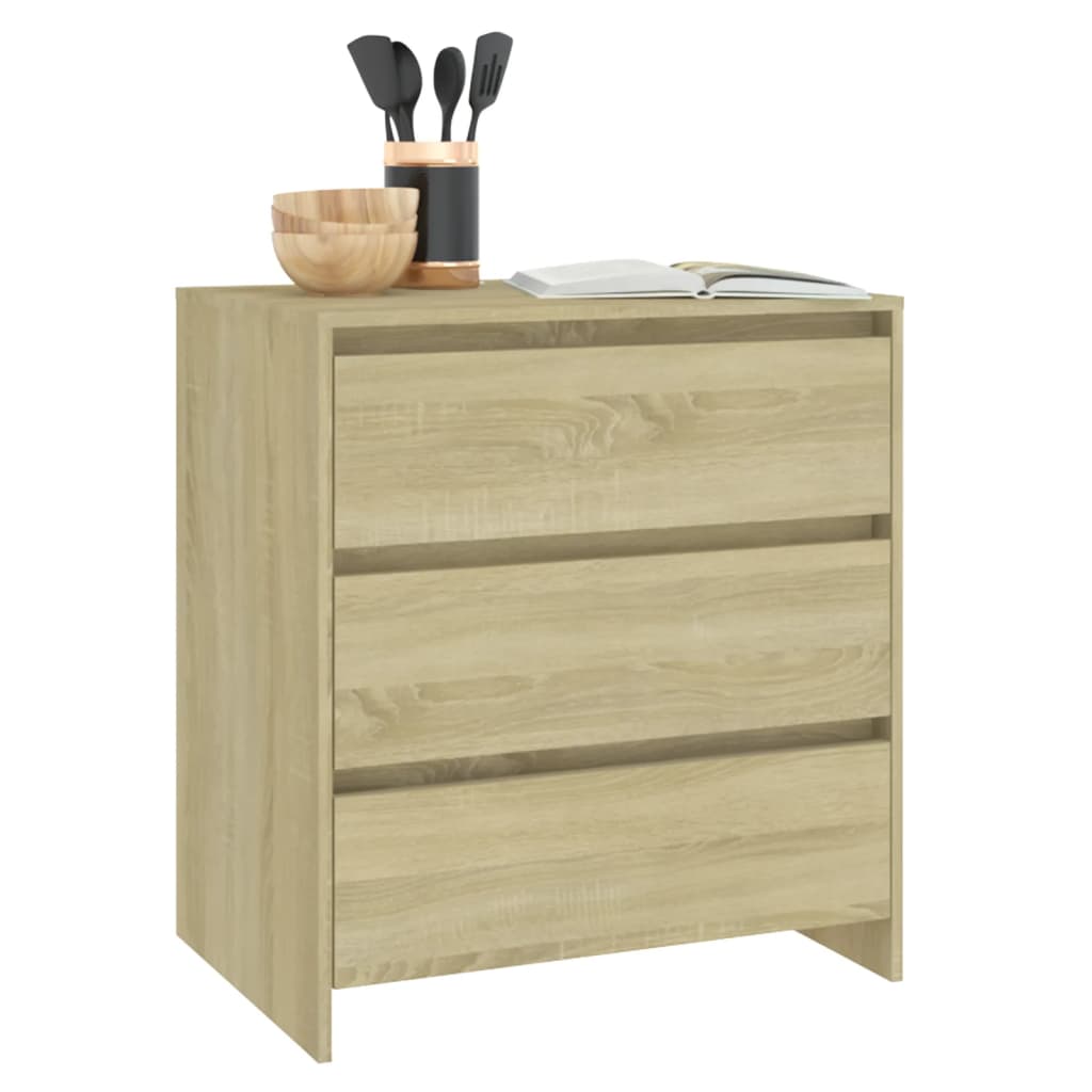 Buffet Chêne sonoma 70x41x75 cm Bois d'ingénierie - XIOS