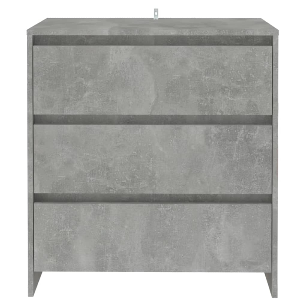 Buffet Gris béton 70x41x75 cm Bois d'ingénierie - XIOS