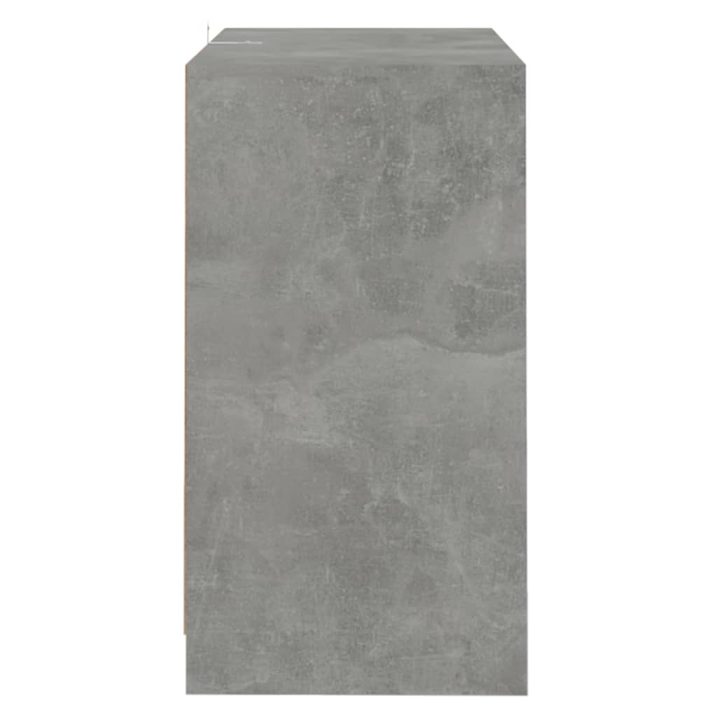Buffet Gris béton 70x41x75 cm Bois d'ingénierie - XIOS