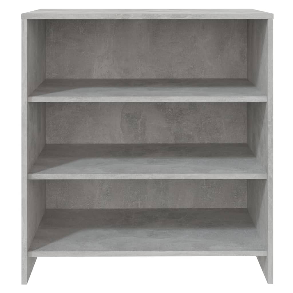 Buffet Gris béton 70x40,5x75 cm Bois d'ingénierie Buffets & bahuts vidaXL