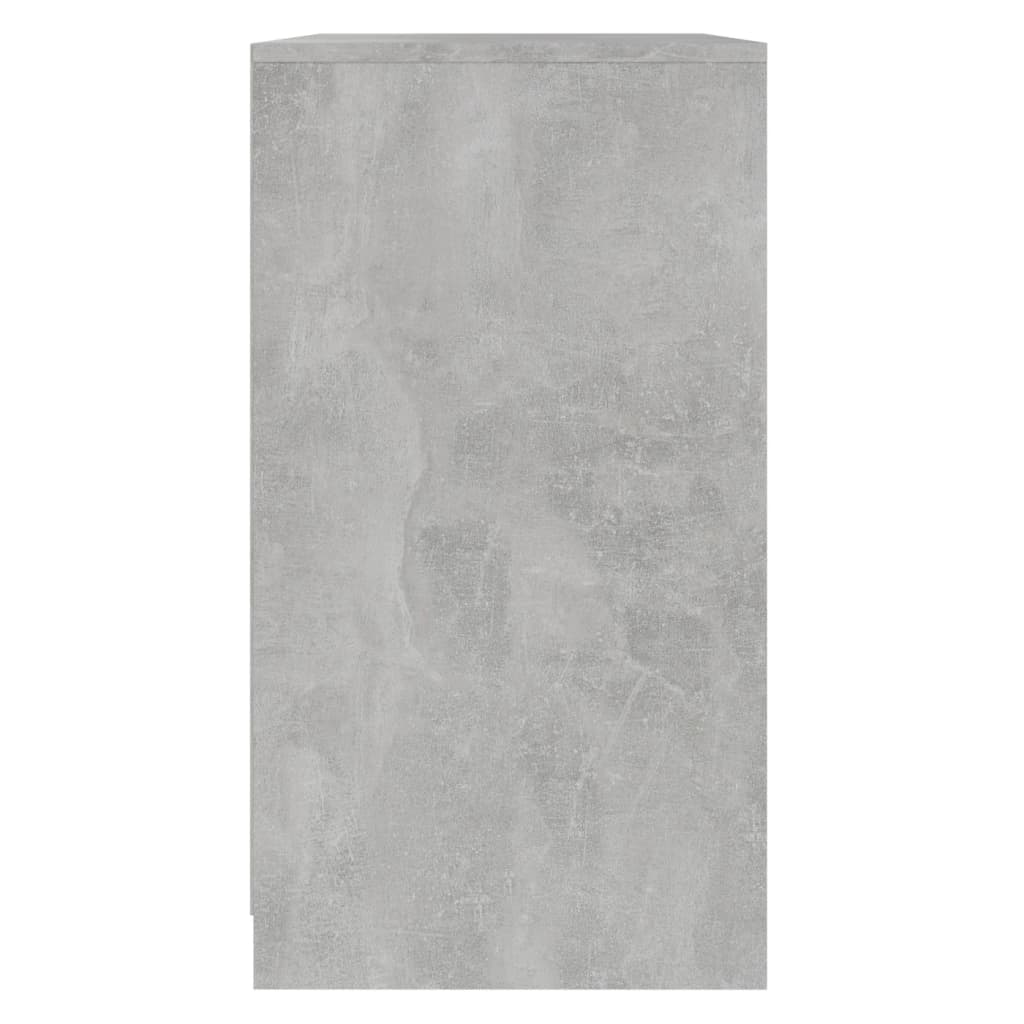 Buffet Gris béton 70x40,5x75 cm Bois d'ingénierie Buffets & bahuts vidaXL