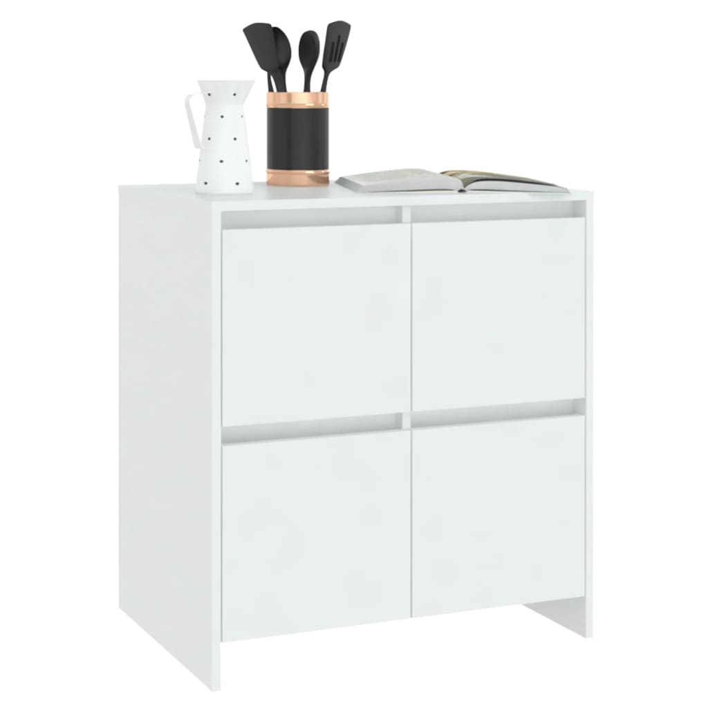 Buffet Blanc 70x41x75 cm Bois d'ingénierie Buffets & bahuts vidaXL
