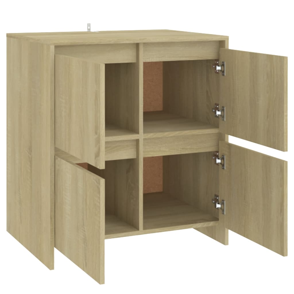 Buffet Chêne sonoma 70x41x75 cm Bois d'ingénierie - XIOS