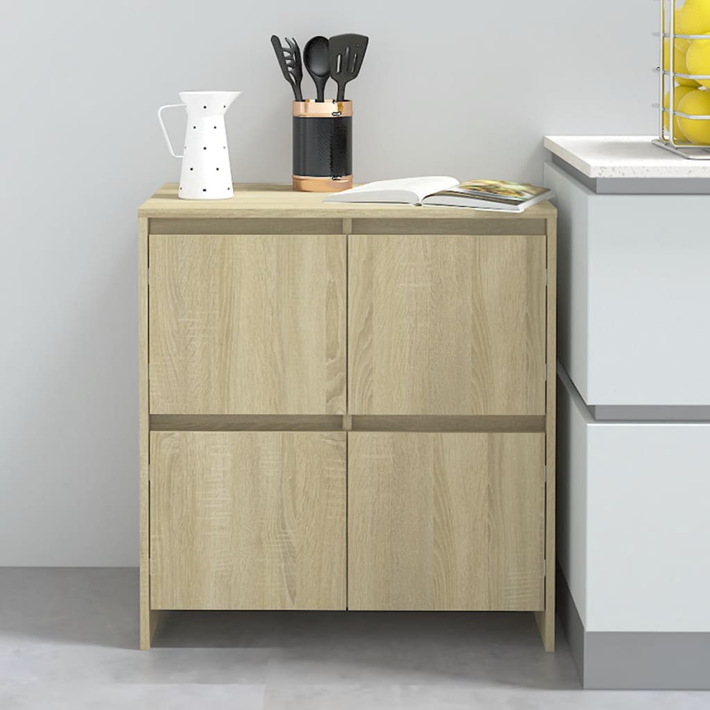 Buffet Chêne sonoma 70x41x75 cm Bois d'ingénierie - XIOS