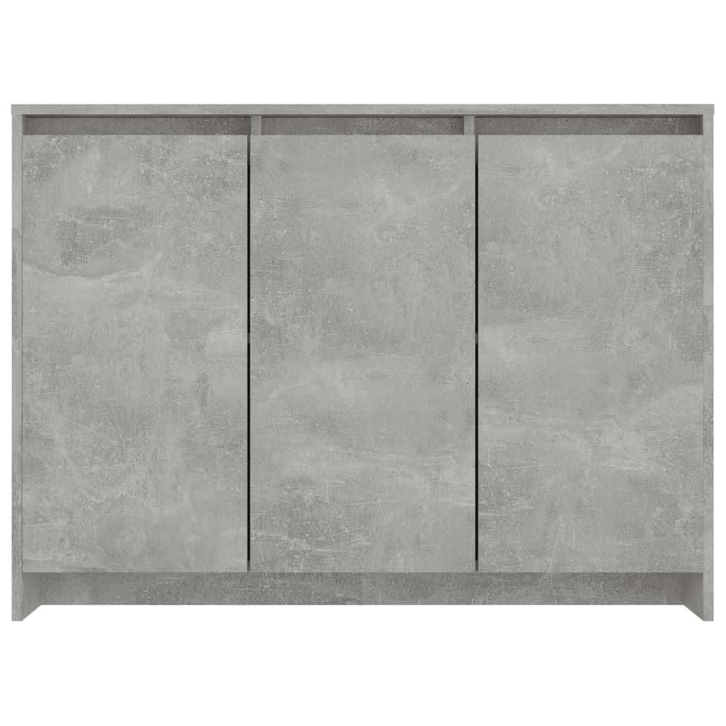 Buffet Gris béton 102x33x75 cm Bois d'ingénierie - XIOS