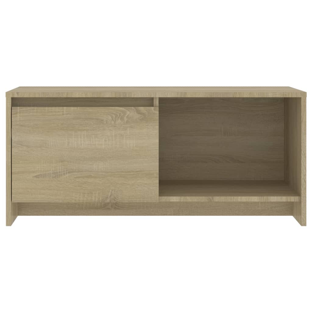 Meuble TV Chêne sonoma 90x35x40 cm Bois d'ingénierie - XIOS