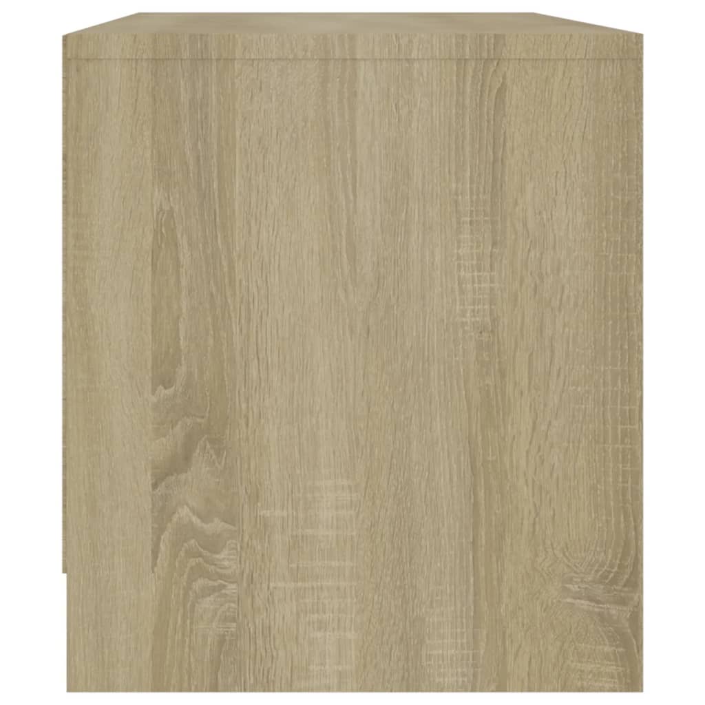 Meuble TV Chêne sonoma 90x35x40 cm Bois d'ingénierie - XIOS