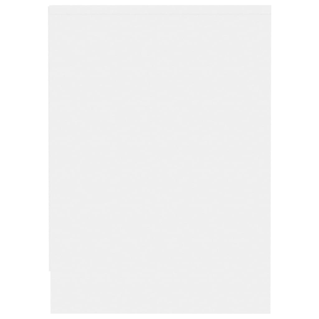 Meuble TV Blanc 102x37,5x52,5 cm Bois d'ingénierie - XIOS