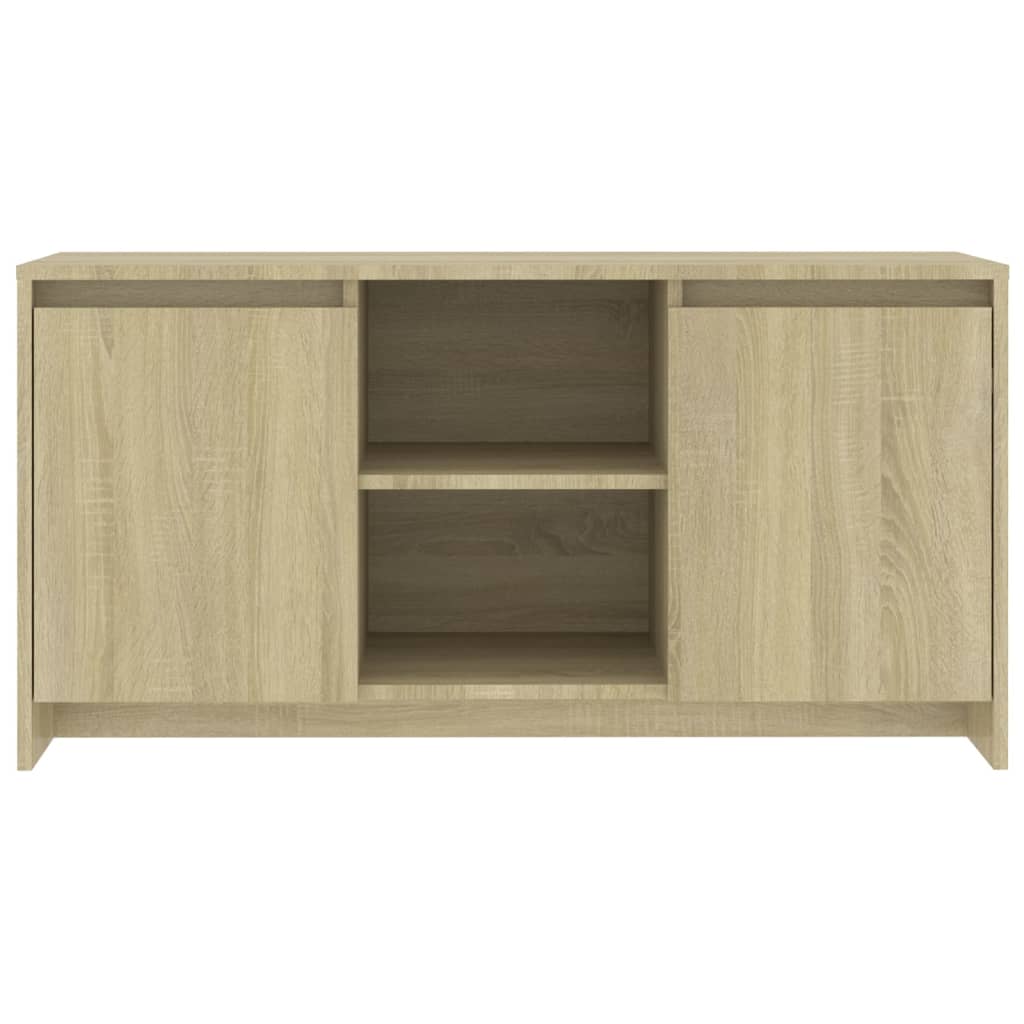 Meuble TV Chêne sonoma 102x37,5x52,5 cm Aggloméré - XIOS