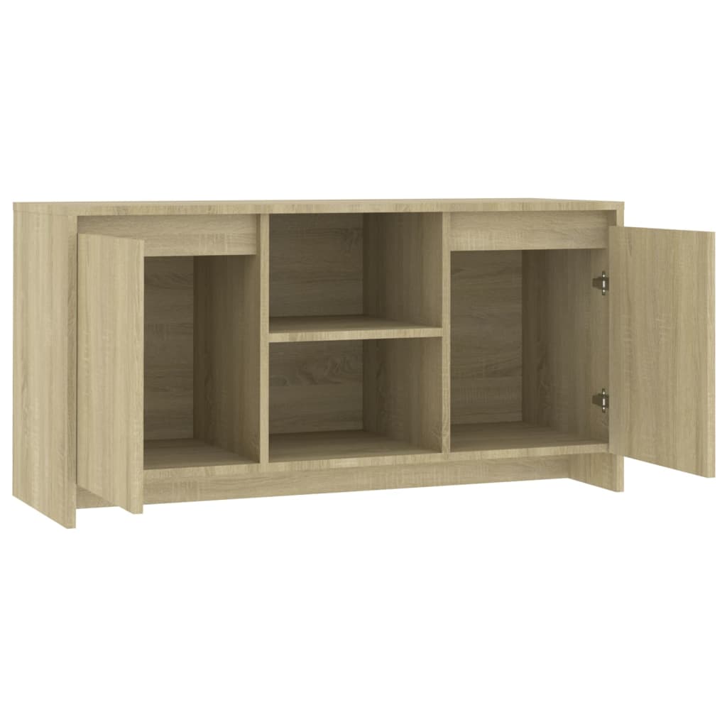 Meuble TV Chêne sonoma 102x37,5x52,5 cm Aggloméré - XIOS