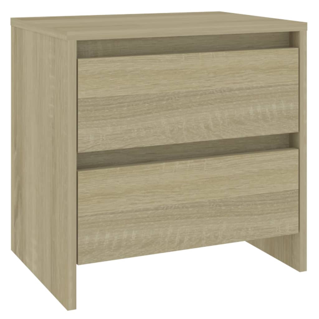 Tables de chevet 2 pcs chêne sonoma bois d'ingénierie - XIOS