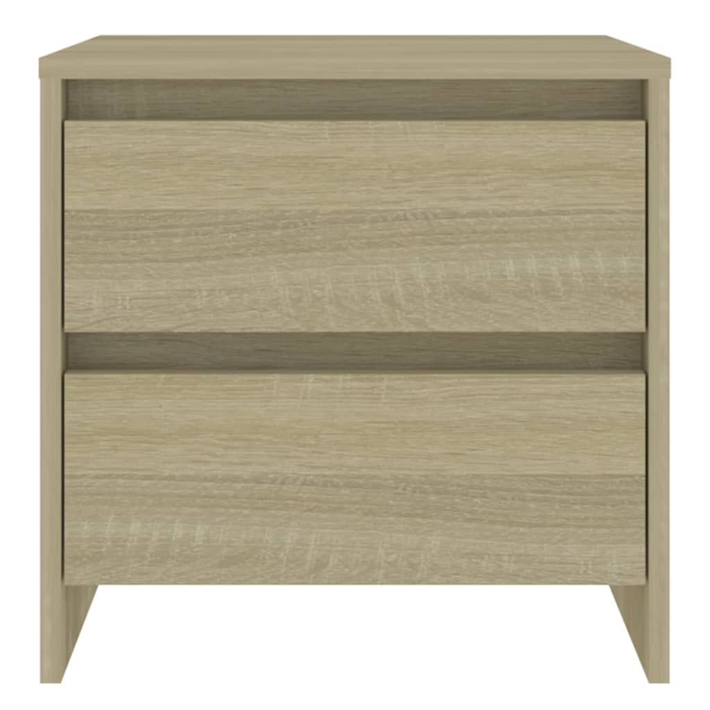 Tables de chevet 2 pcs chêne sonoma bois d'ingénierie - XIOS