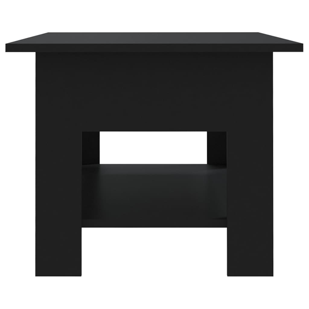 Table basse noir 102x55x42 cm bois d'ingénierie - XIOS