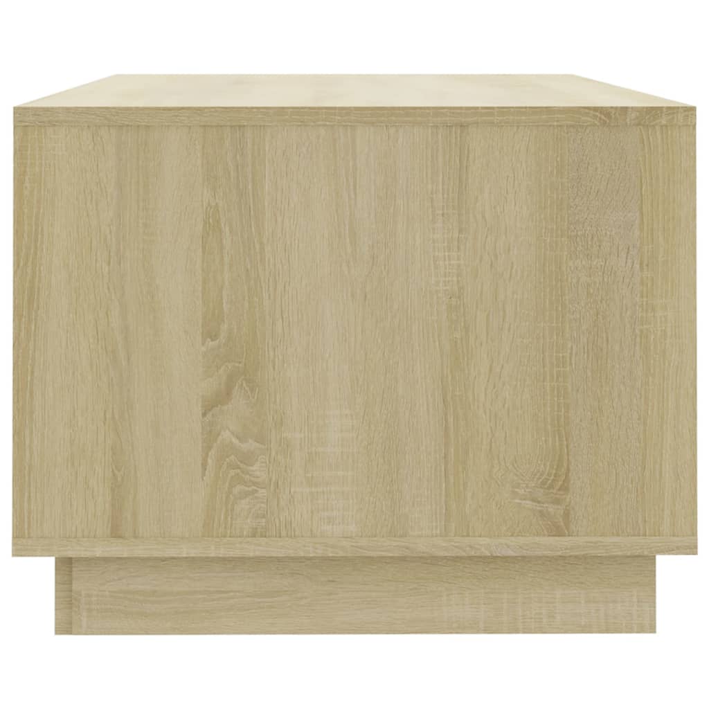 Table basse chêne sonoma 102x55x43 cm bois d'ingénierie - XIOS
