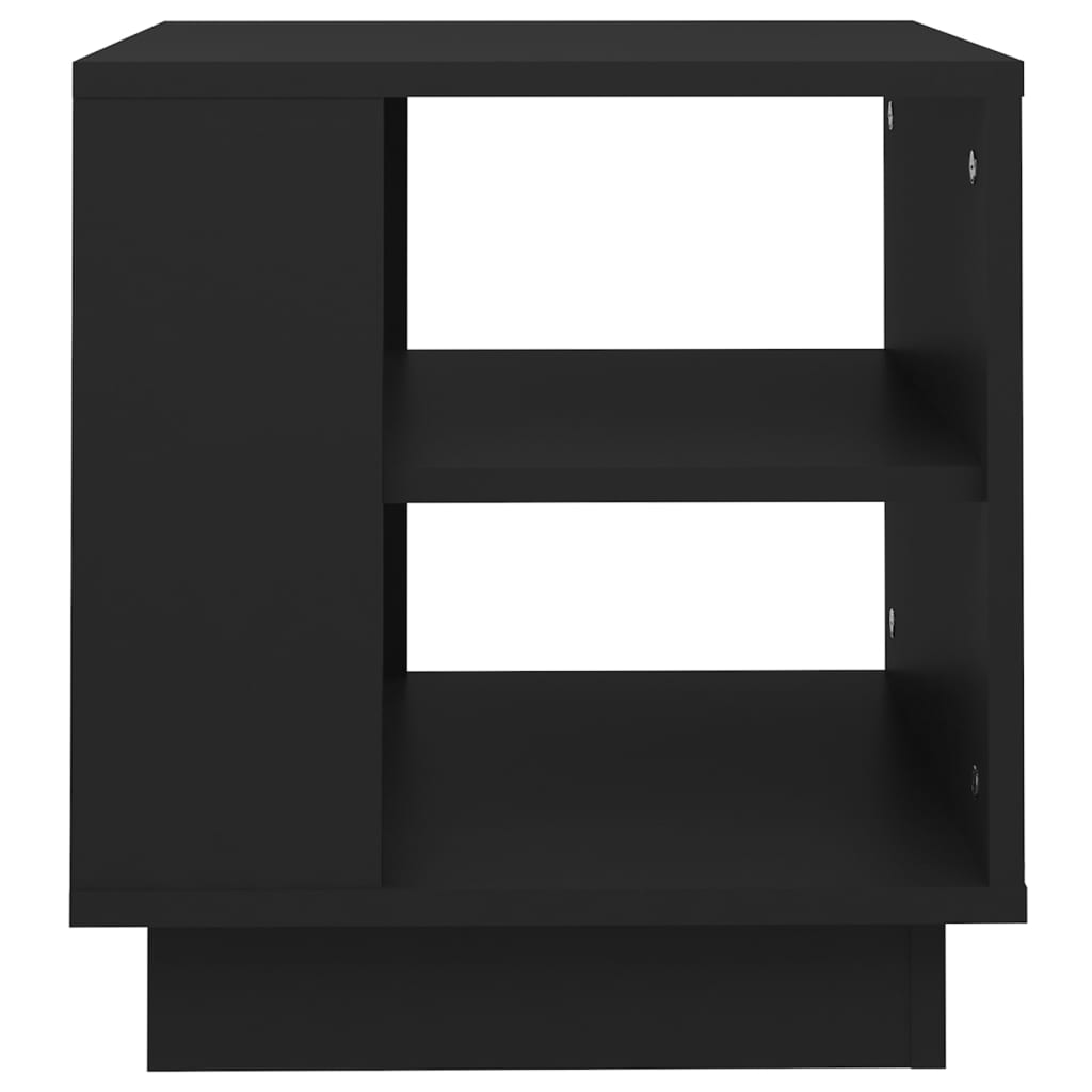 Table basse Noir 40x40x43 cm Bois d'ingénierie - XIOS