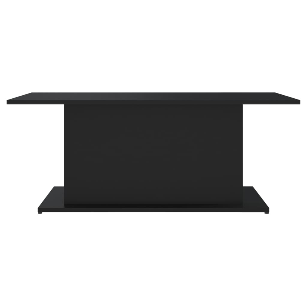 Table basse noir 102x55,5x40 cm bois d'ingénierie - XIOS