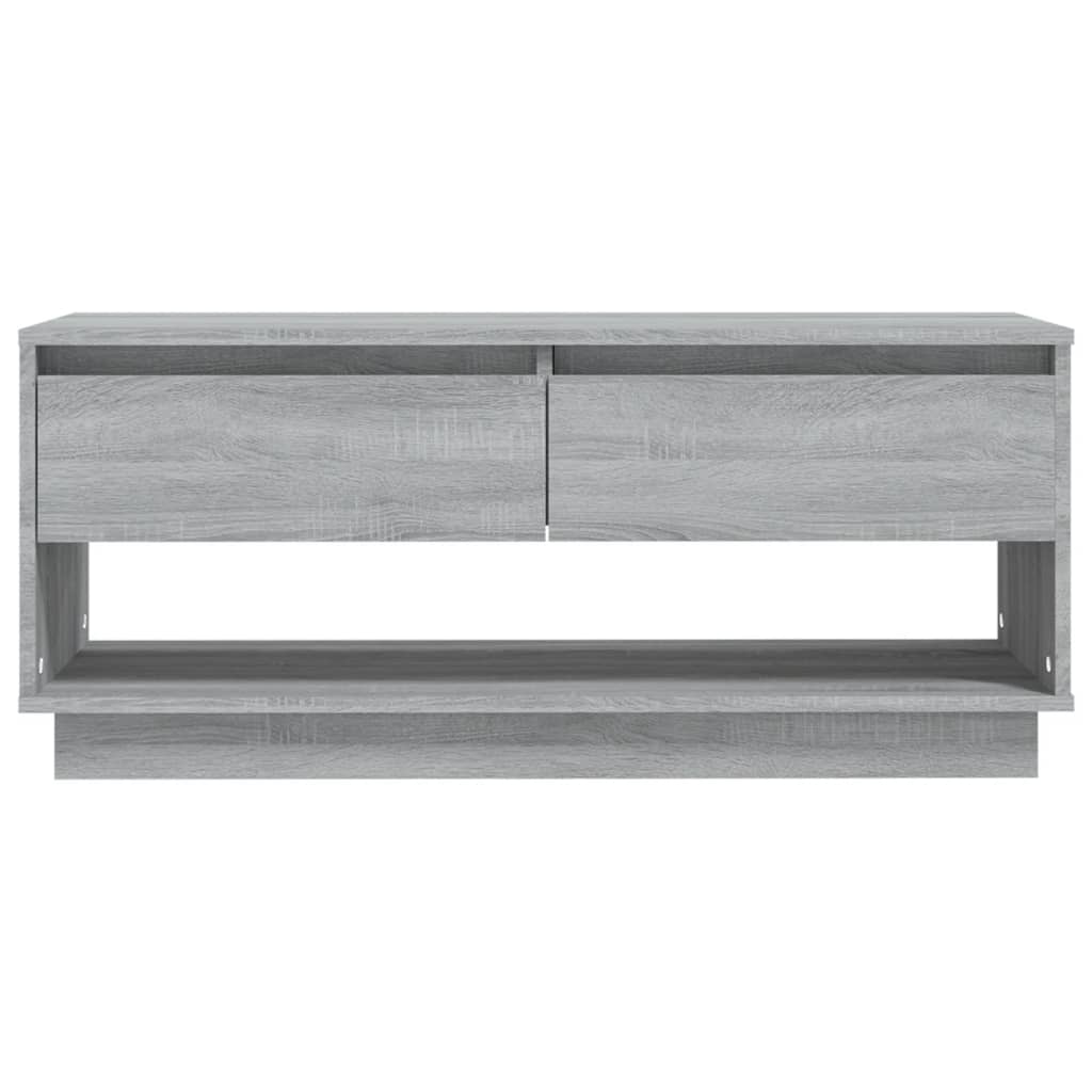 Meuble TV Sonoma gris 102x41x44 cm Bois d'ingénierie - XIOS