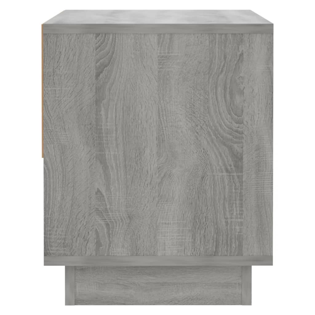Tables de chevet 2 pcs Sonoma gris 45x34x44cm Bois d'ingénierie - XIOS