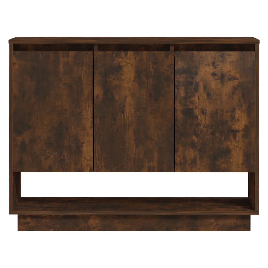 Buffet Chêne fumé 97x31x75 cm Bois d'ingénierie - XIOS