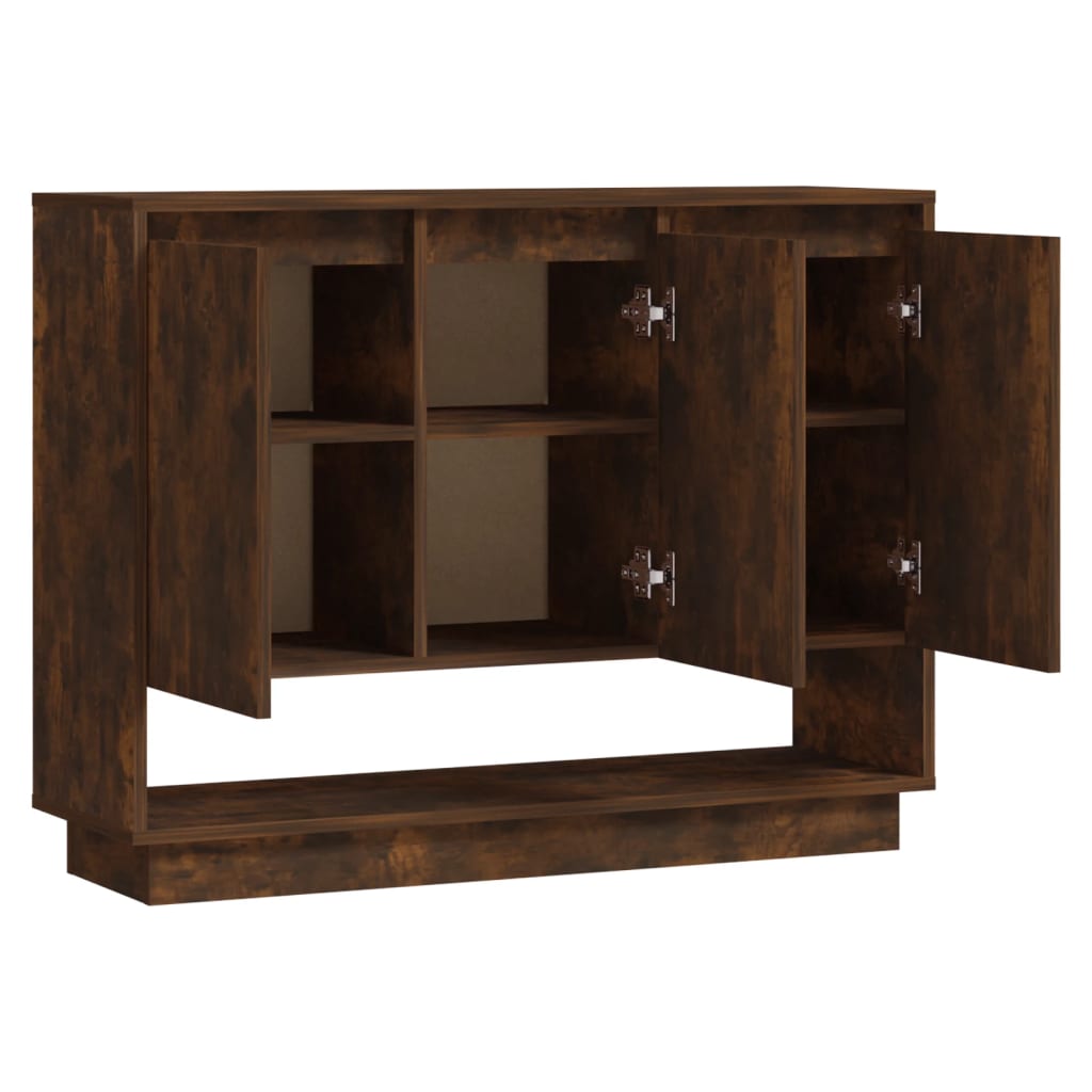 Buffet Chêne fumé 97x31x75 cm Bois d'ingénierie - XIOS