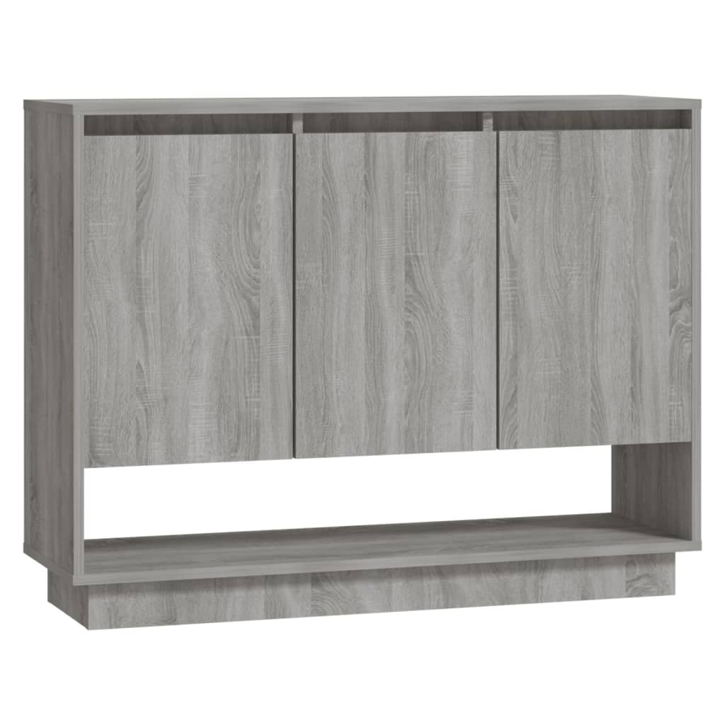 Buffet Sonoma gris 97x31x75 cm Bois d'ingénierie - XIOS