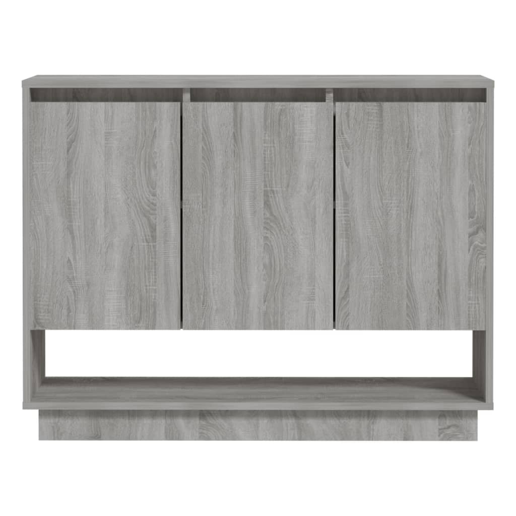 Buffet Sonoma gris 97x31x75 cm Bois d'ingénierie - XIOS