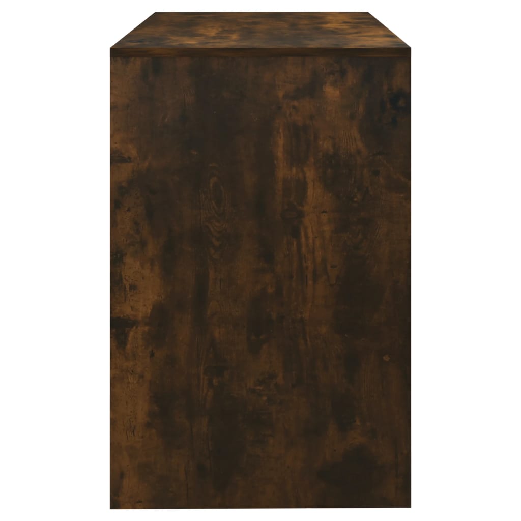 Bureau Chêne fumé 101x50x76,5 cm Aggloméré Bureaux vidaXL
