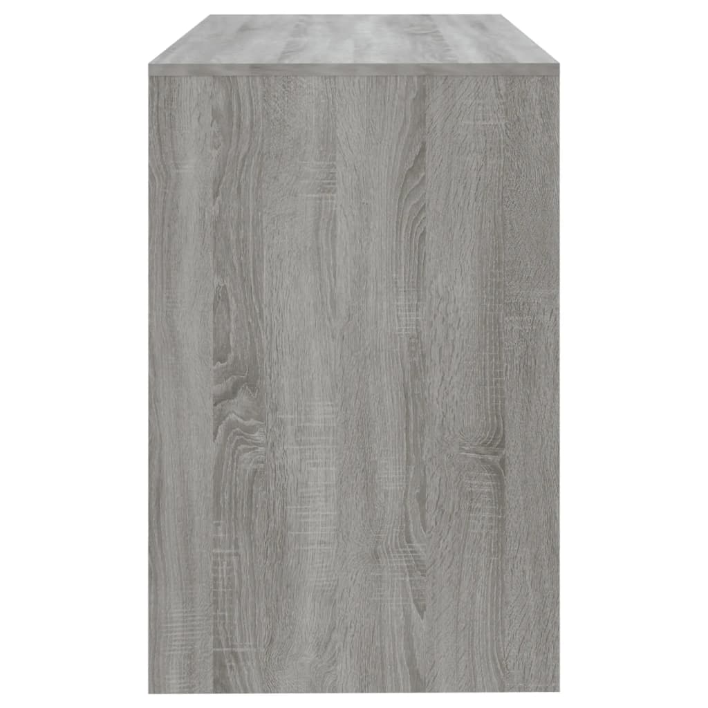 Bureau sonoma gris 101x50x76,5 cm bois d'ingénierie Bureaux vidaXL