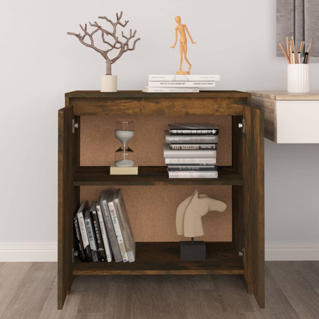 Buffet Chêne fumé 70x41x75 cm Bois d'ingénierie - XIOS
