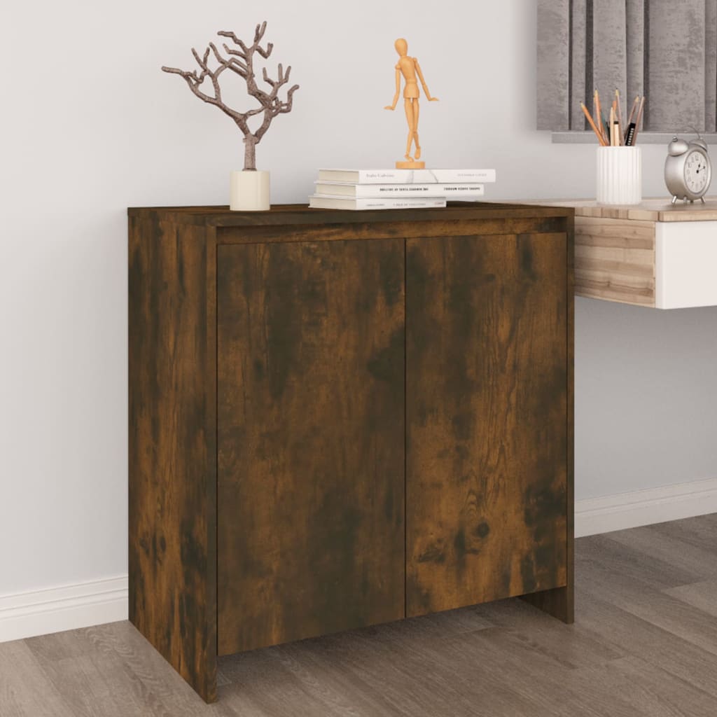 Buffet Chêne fumé 70x41x75 cm Bois d'ingénierie - XIOS