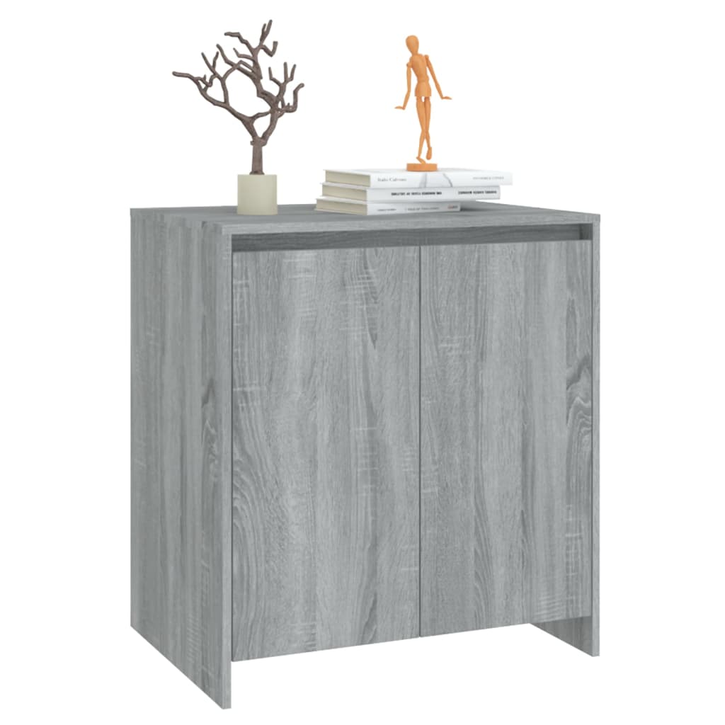 Buffet Sonoma gris 70x41x75 cm Bois d'ingénierie - XIOS