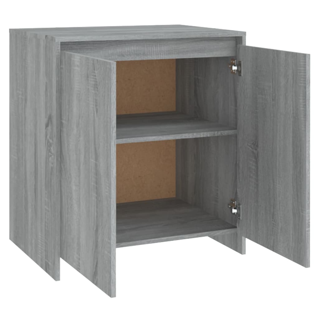 Buffet Sonoma gris 70x41x75 cm Bois d'ingénierie - XIOS