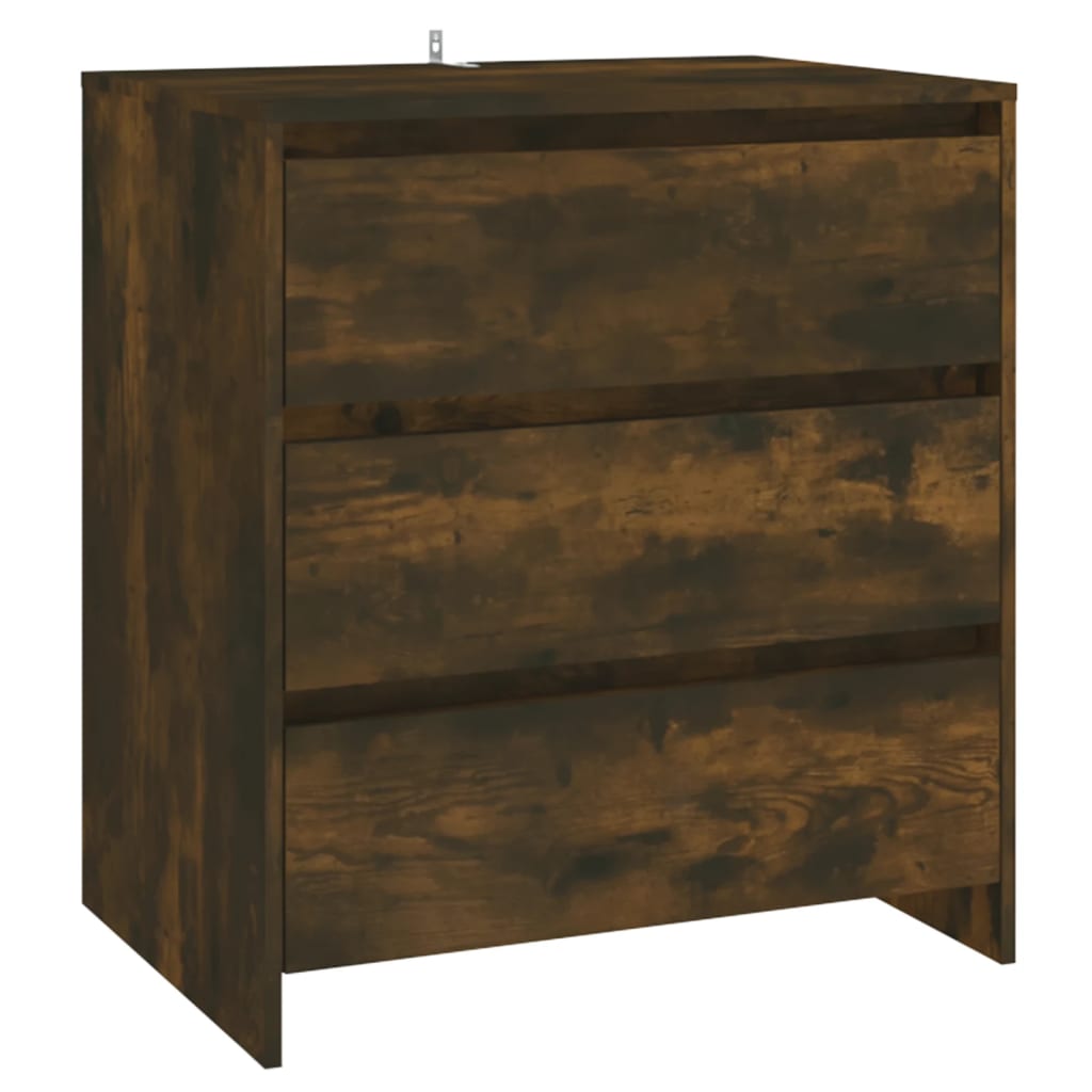 Buffet Chêne fumé 70x41x75 cm Bois d'ingénierie - XIOS