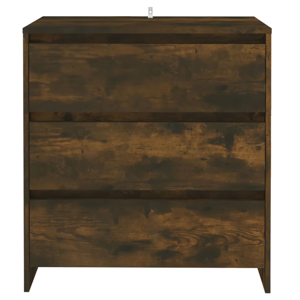 Buffet Chêne fumé 70x41x75 cm Bois d'ingénierie - XIOS