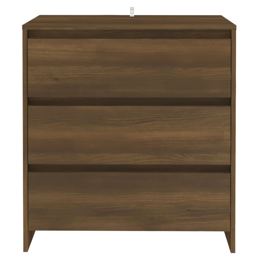 Buffet Chêne marron 70x41x75 cm Bois d'ingénierie - XIOS
