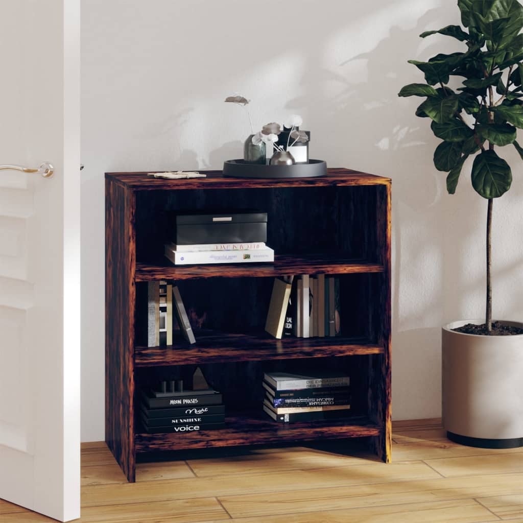 Buffet Chêne fumé 70x40,5x75 cm Bois d'ingénierie