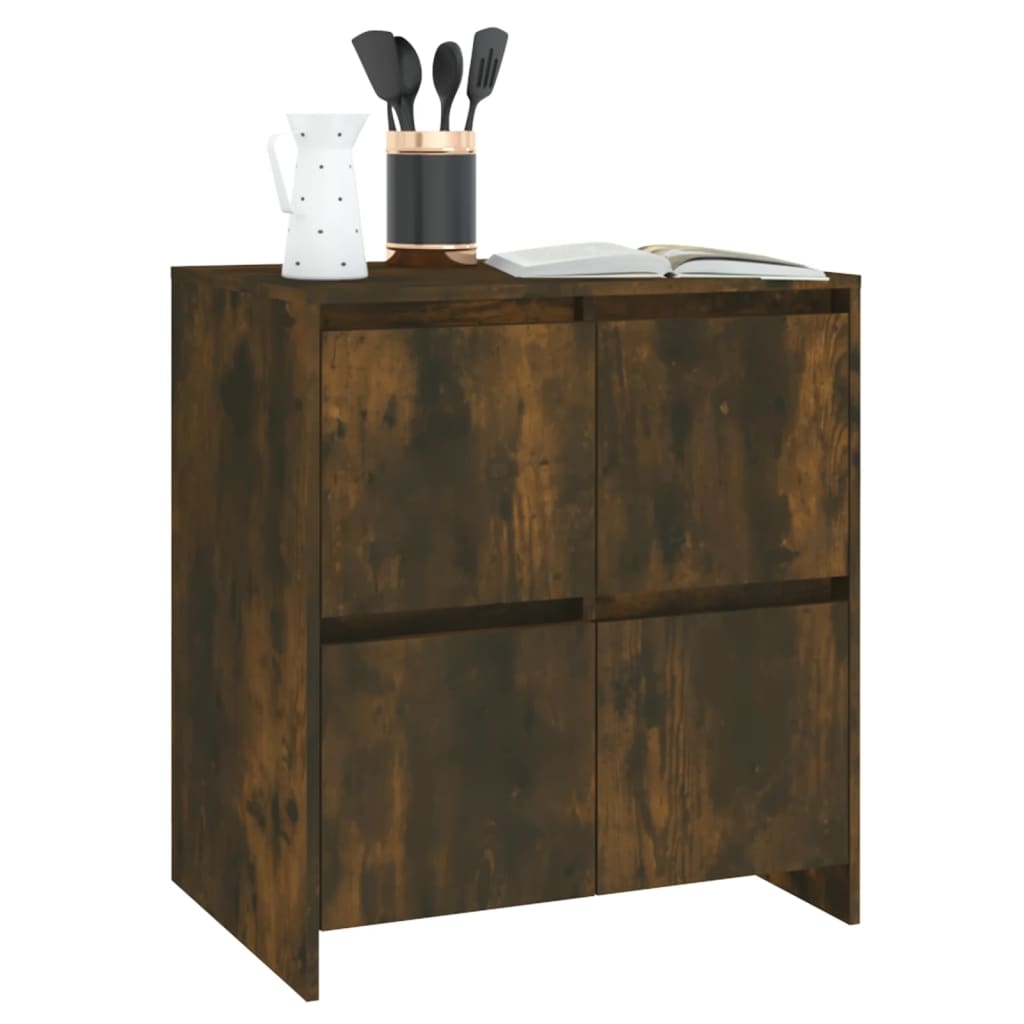 Buffet Chêne fumé 70x41x75 cm Bois d'ingénierie - XIOS