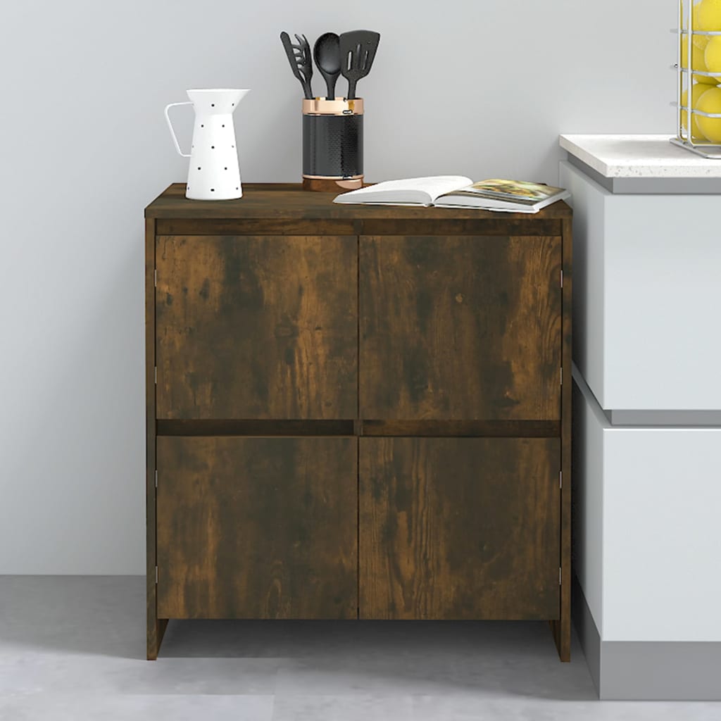 Buffet Chêne fumé 70x41x75 cm Bois d'ingénierie - XIOS