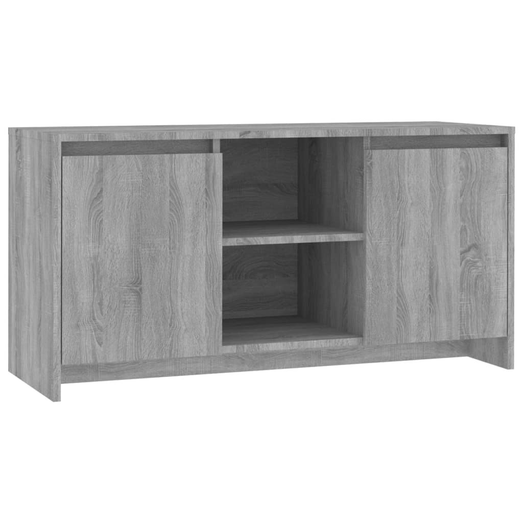 Meuble TV Sonoma gris 102x37,5x52,5 cm Aggloméré - XIOS