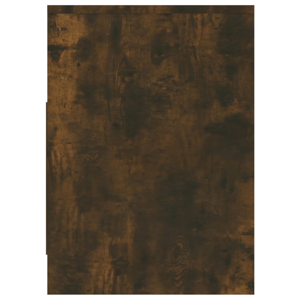 Meuble TV Chêne fumé 102x37,5x52,5 cm Bois d'ingénierie - XIOS