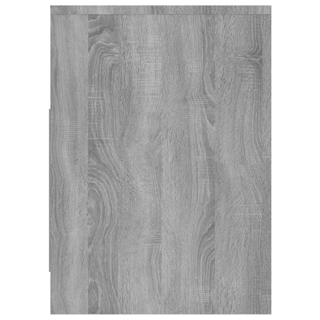 Meuble TV Sonoma gris 102x37,5x52,5 cm Bois d'ingénierie