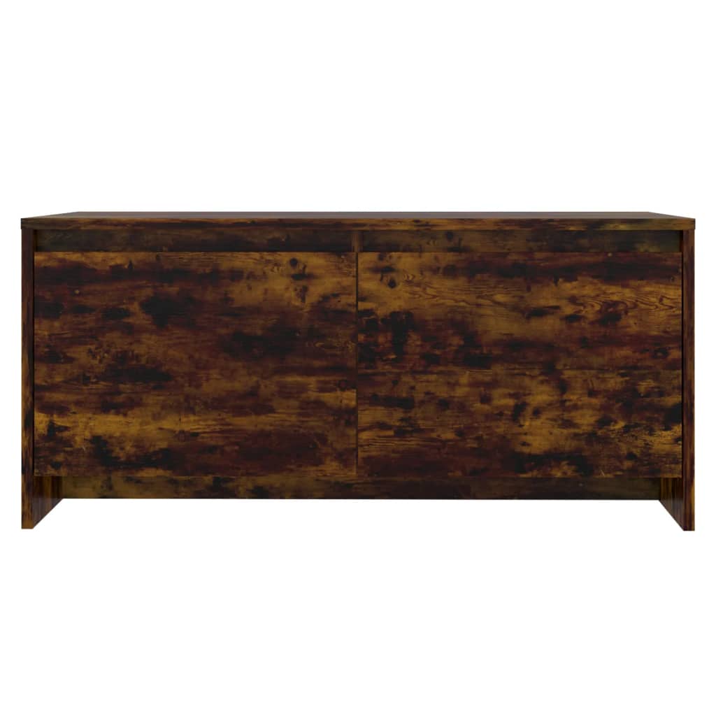 Table basse Chêne fumé 90x50x41,5 cm Bois d'ingénierie - XIOS