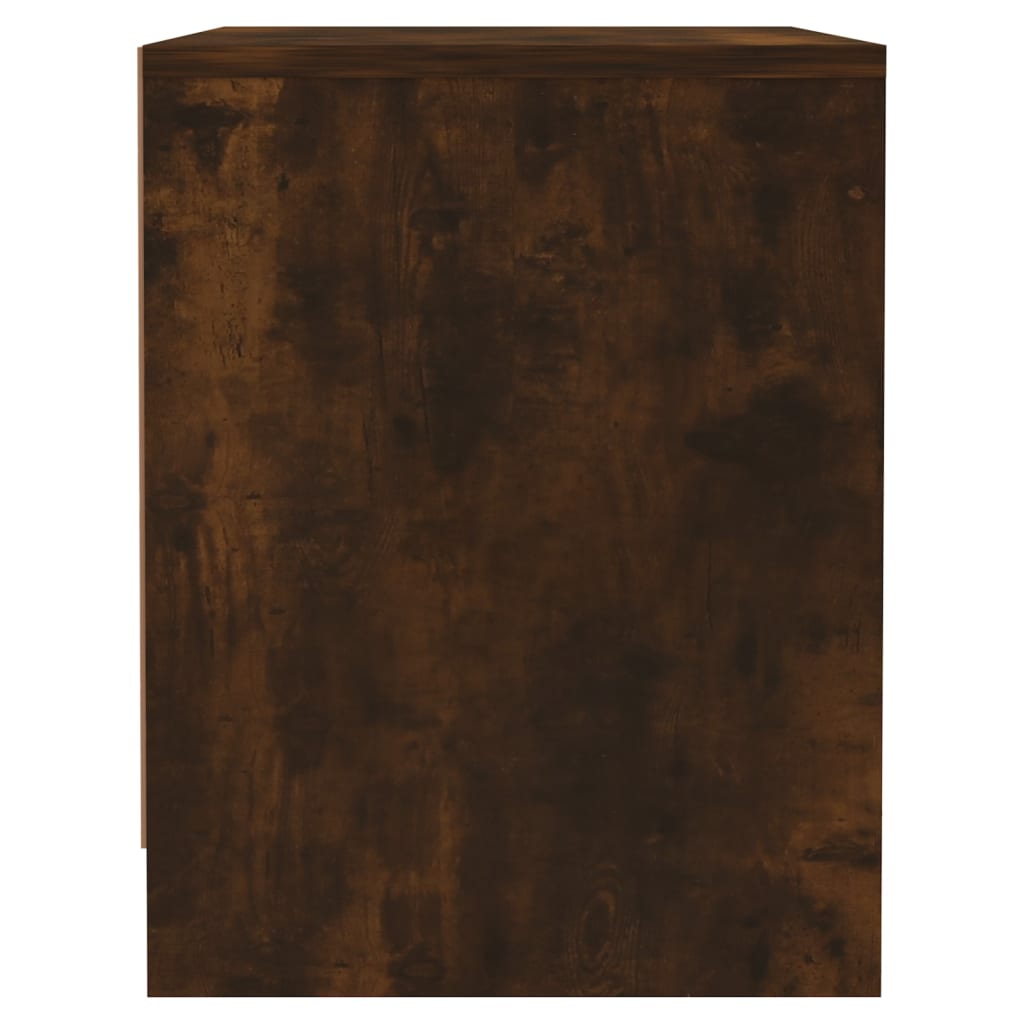 Tables de chevet 2 pcs chêne fumé 45x34x44,5 cm bois ingénierie - XIOS