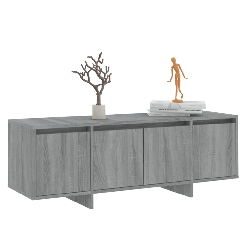 Meuble TV Sonoma gris 120x30x40,5 cm Bois d'ingénierie - XIOS