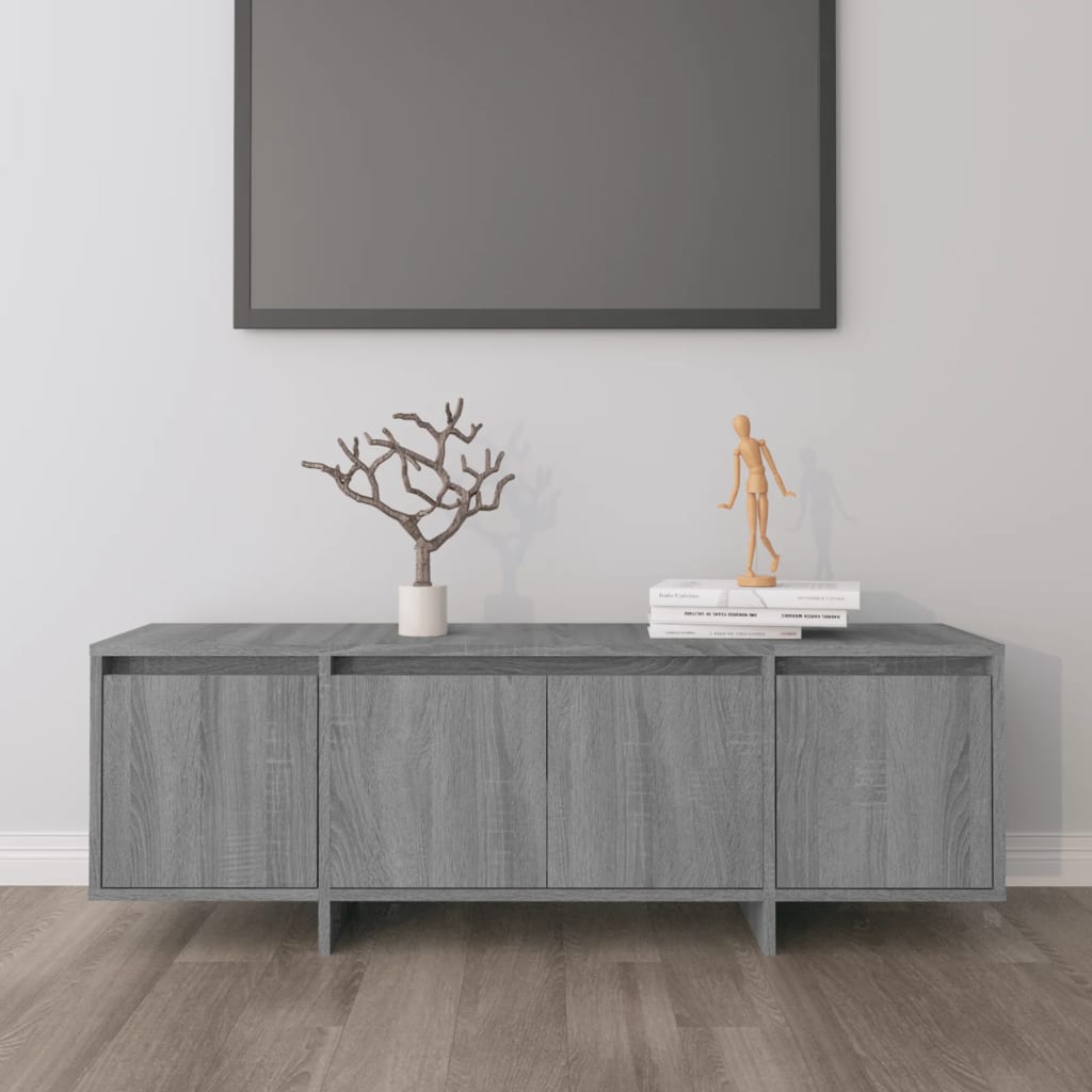 Meuble TV Sonoma gris 120x30x40,5 cm Bois d'ingénierie - XIOS