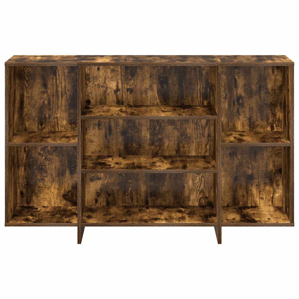 Buffet chêne fumé 120x30x75 cm bois d'ingénierie - XIOS