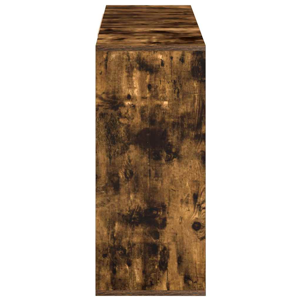 Buffet chêne fumé 120x30x75 cm bois d'ingénierie - XIOS