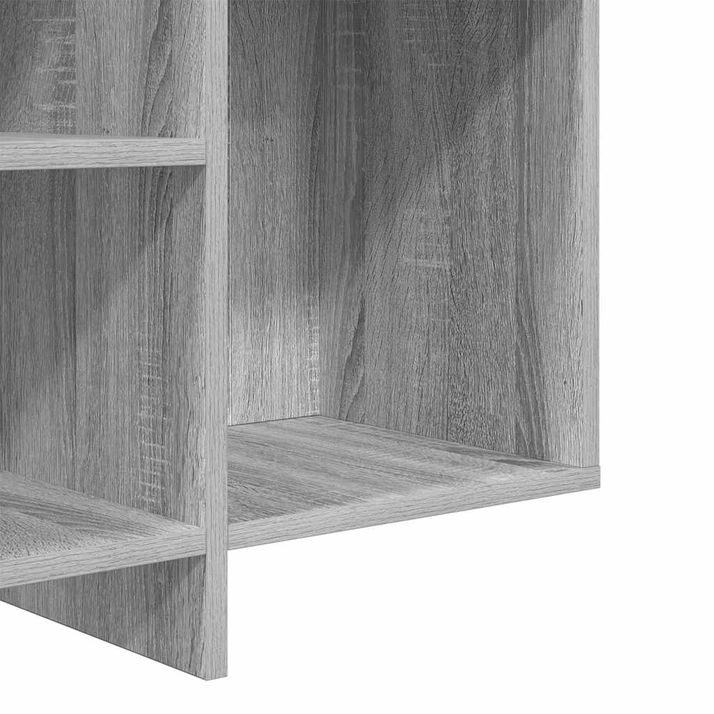 Buffet sonoma gris 120x30x75 cm bois d'ingénierie XIOS