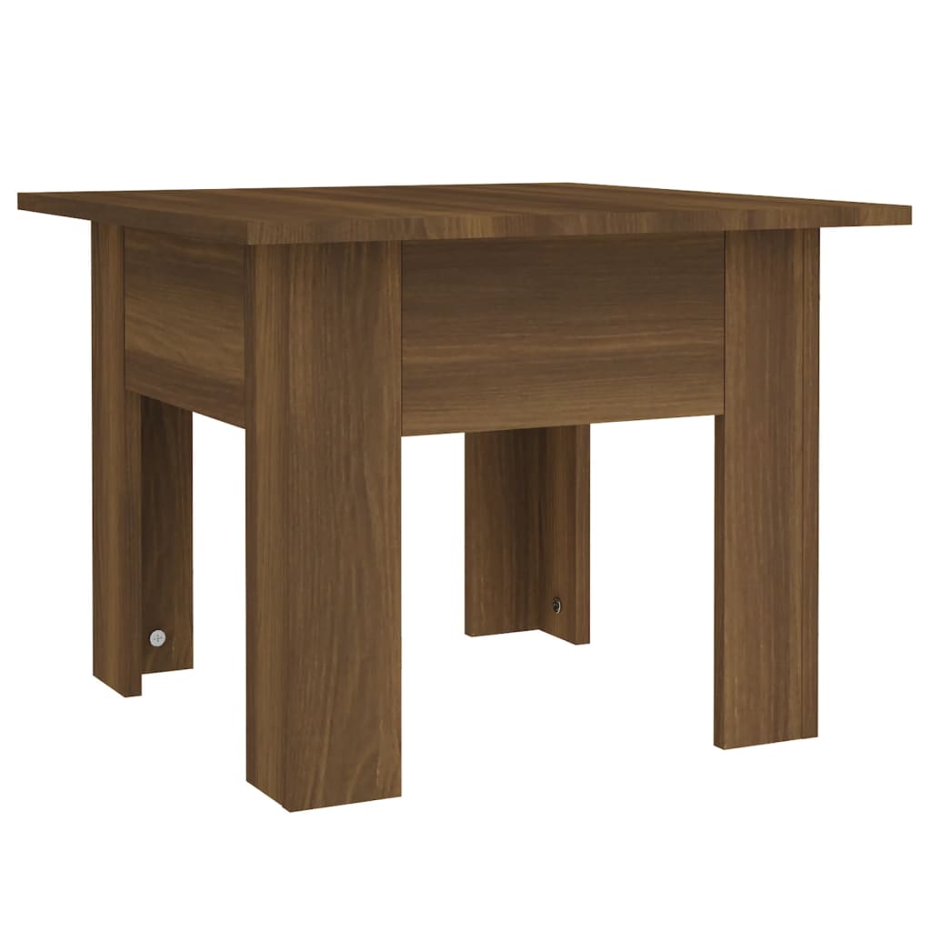 Table basse chêne marron 55x55x42 cm bois d'ingénierie Tables basses vidaXL